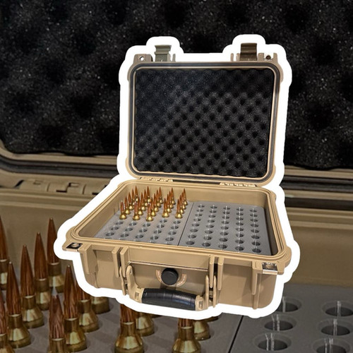 120 Round Custom Ammo inserts + Case (2800) | Custom Ammo Cases