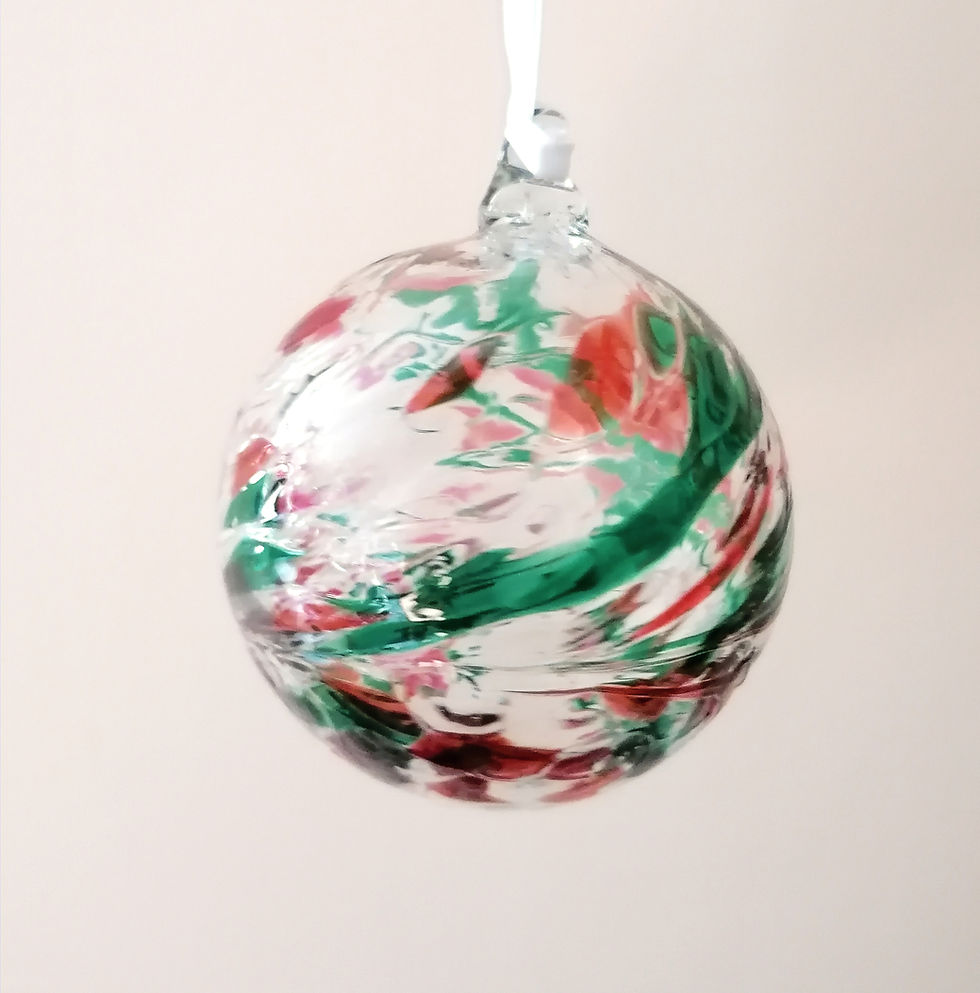 Thumbnail: Hanging Friendship Globe - Opal - Small