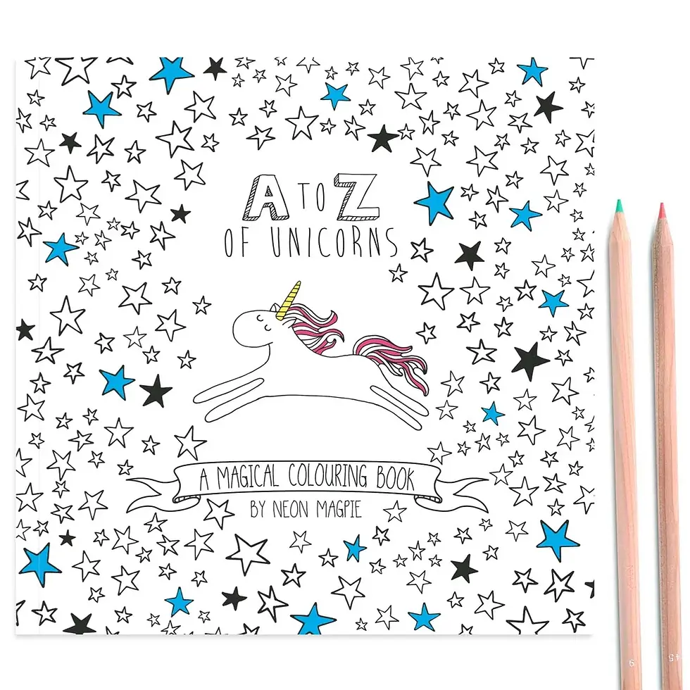 A to Z Of Unicorns | A Magical Colouring Book