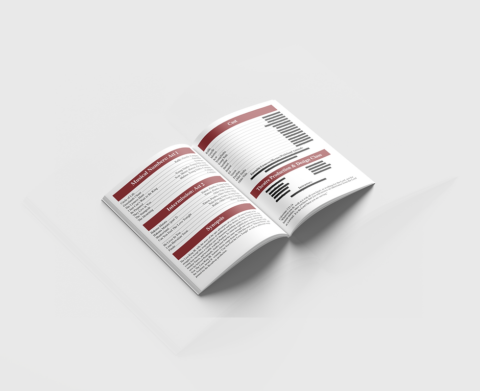 Layout Design - Lion King