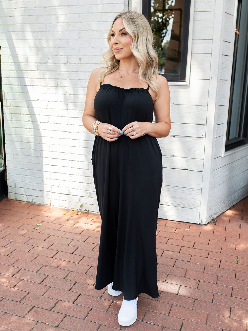 jumpsuit front view