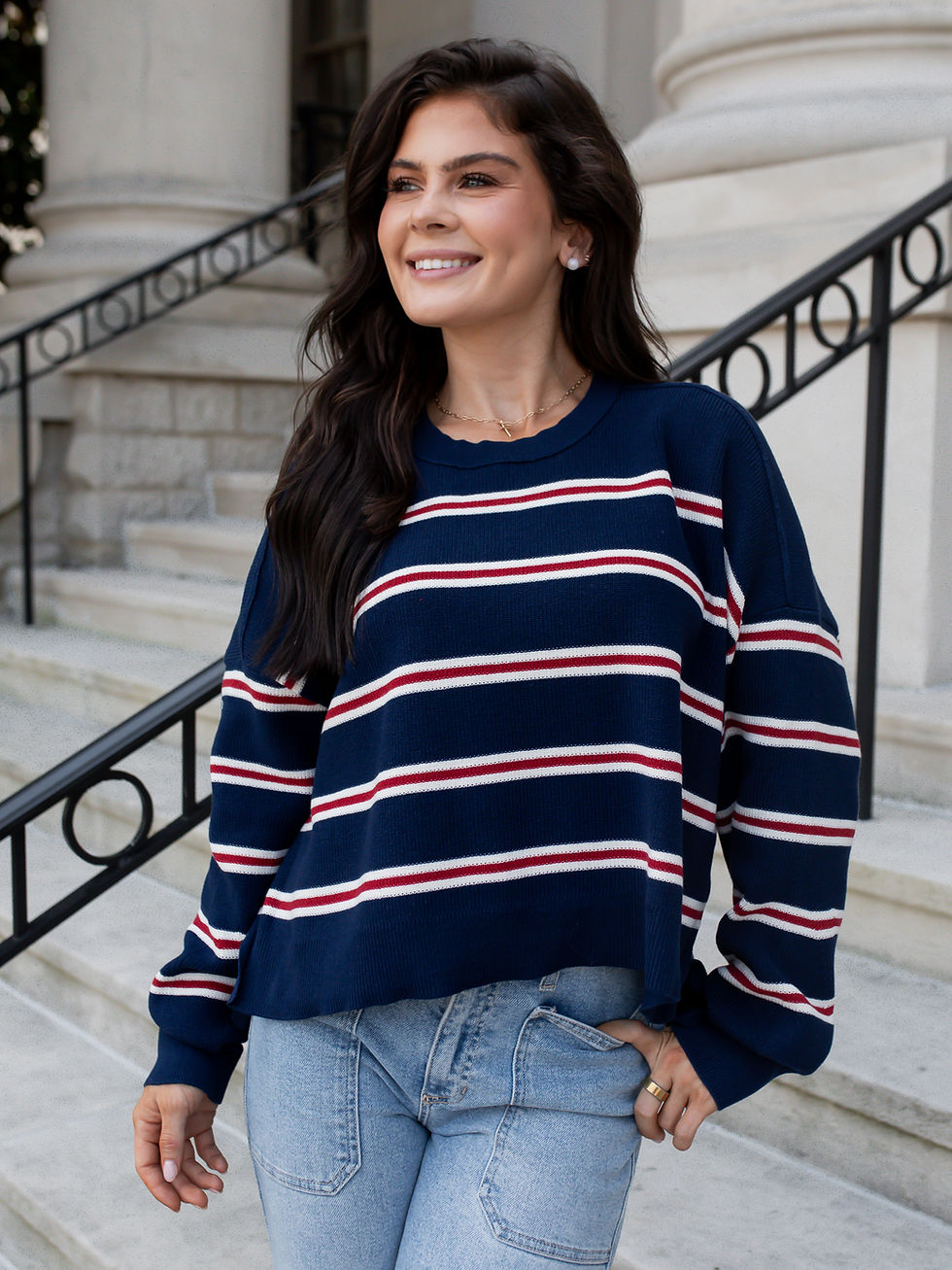 sweater front view