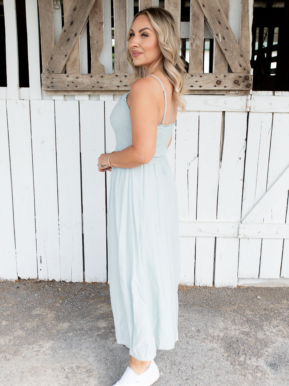 Thumbnail: midi dress side view