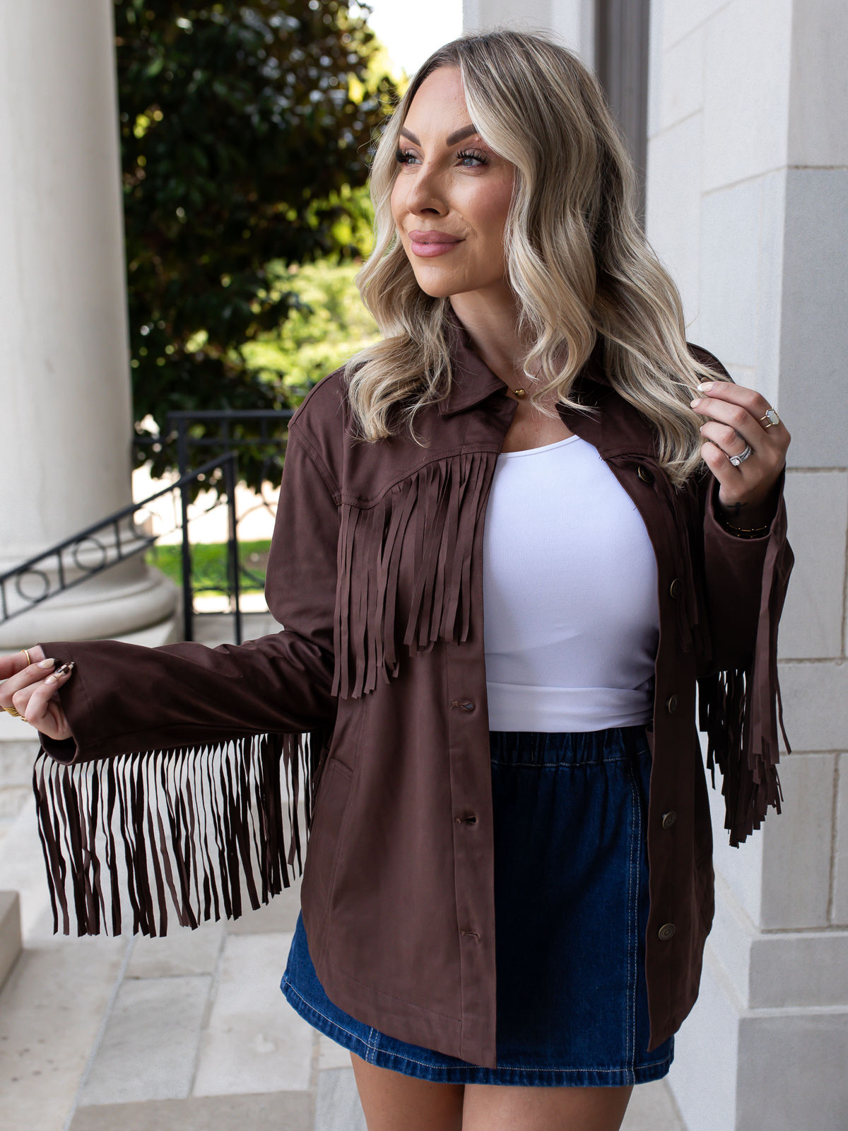jacket front view