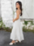 maxi dress side view