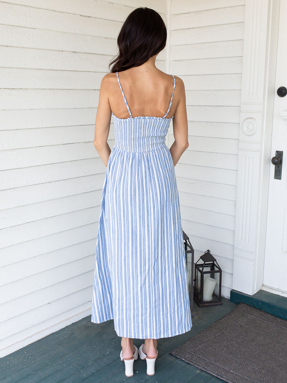 Thumbnail: maxi dress back view