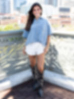 white skort front view