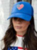 blue hat detailed view