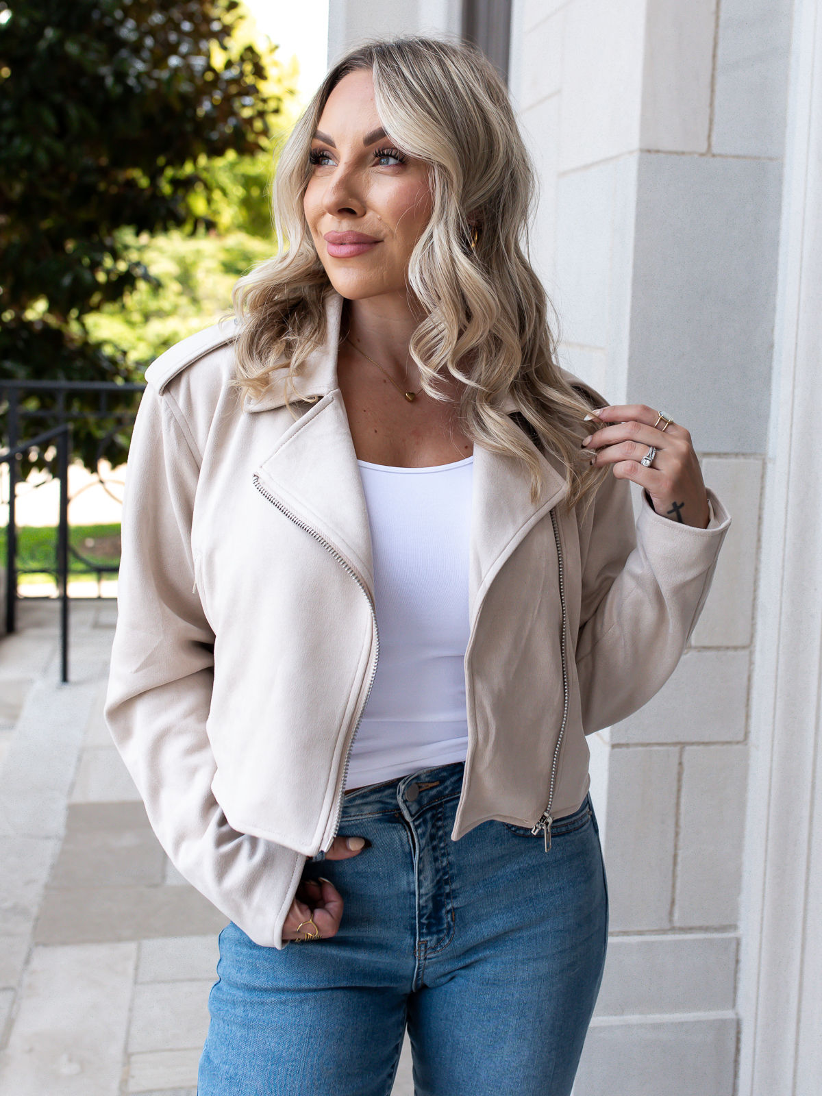 jacket front view