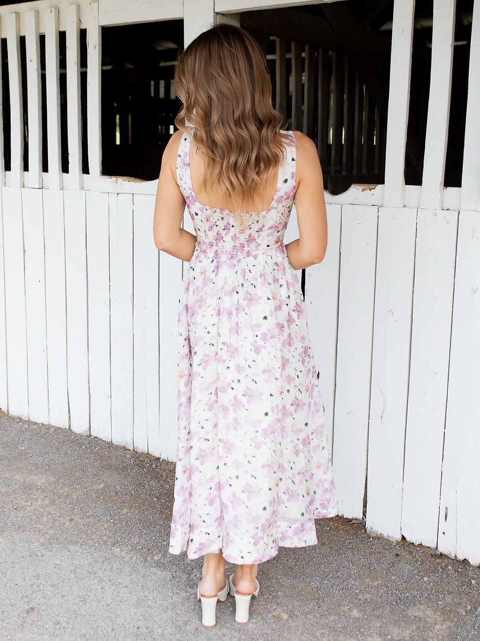 Thumbnail: midi dress back view