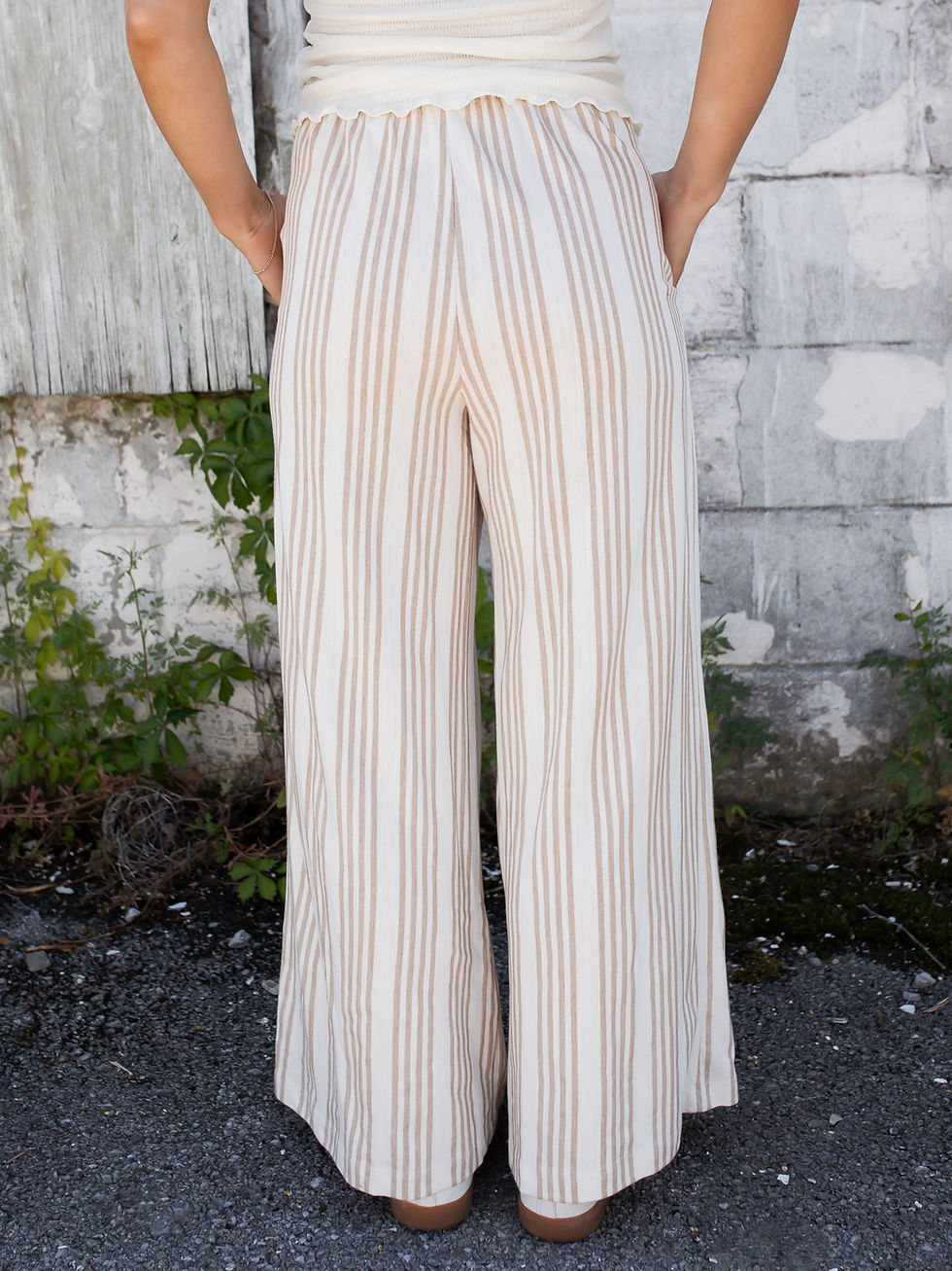 Thumbnail: stripe pant back view