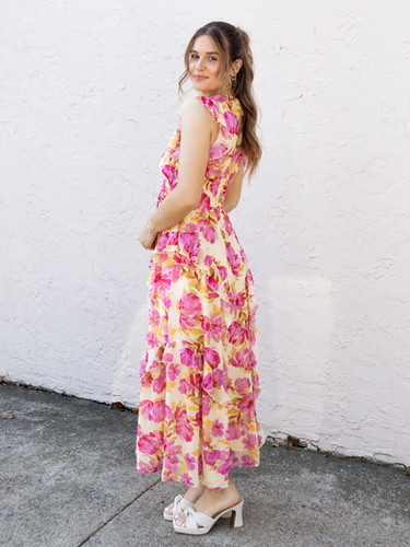 strapless open back dress CROSBY Love It All Dress – Harper Collective main image 1
