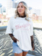 graphic tee front view