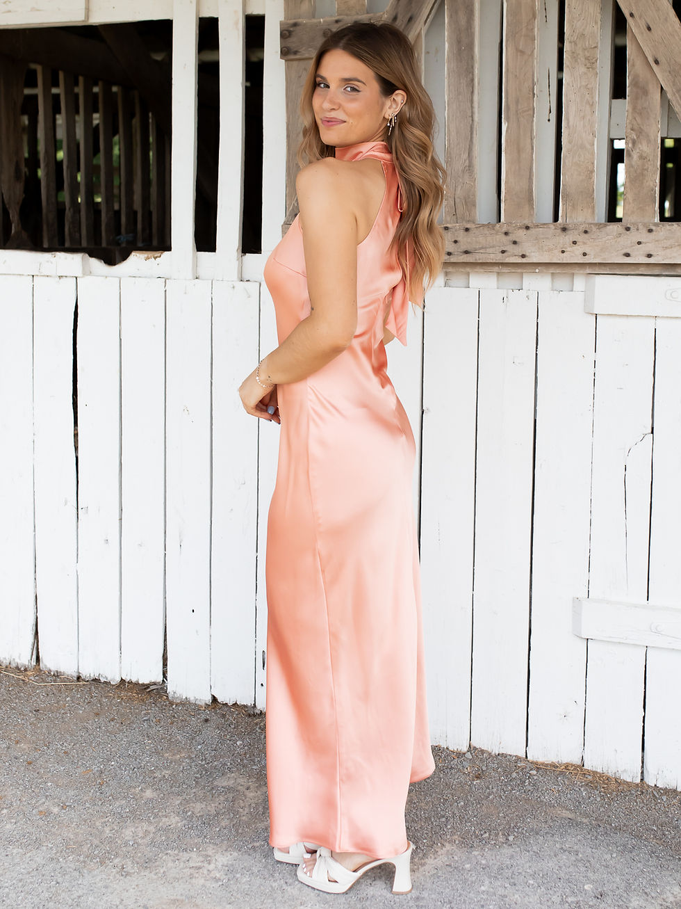 Thumbnail: Lara Dress | Apricot Gelato