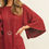 Thumbnail: Boat Neck Bell Sleeve Solid Hacci Brushed Top