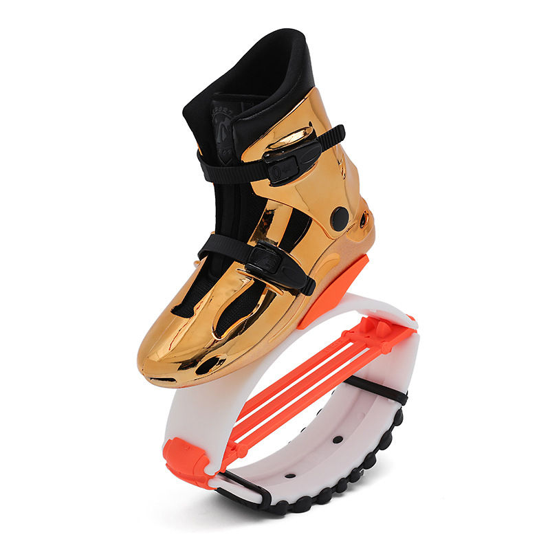 Thumbnail: Dance Training Fitness Running Bounce Jump Boots for Lady Gym Kangoo Shoes