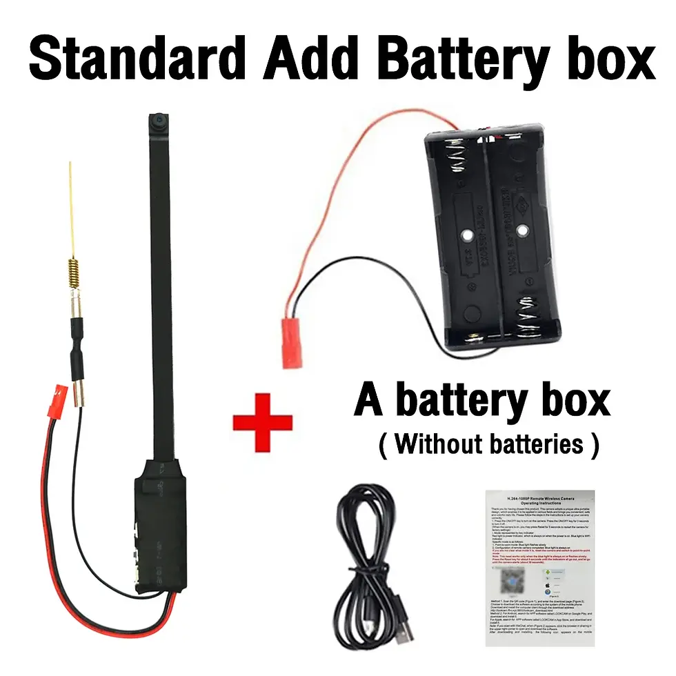 Thumbnail: HD 1080P Mini Camera Video Recorder Home Security WiFi Camera DIY Mod