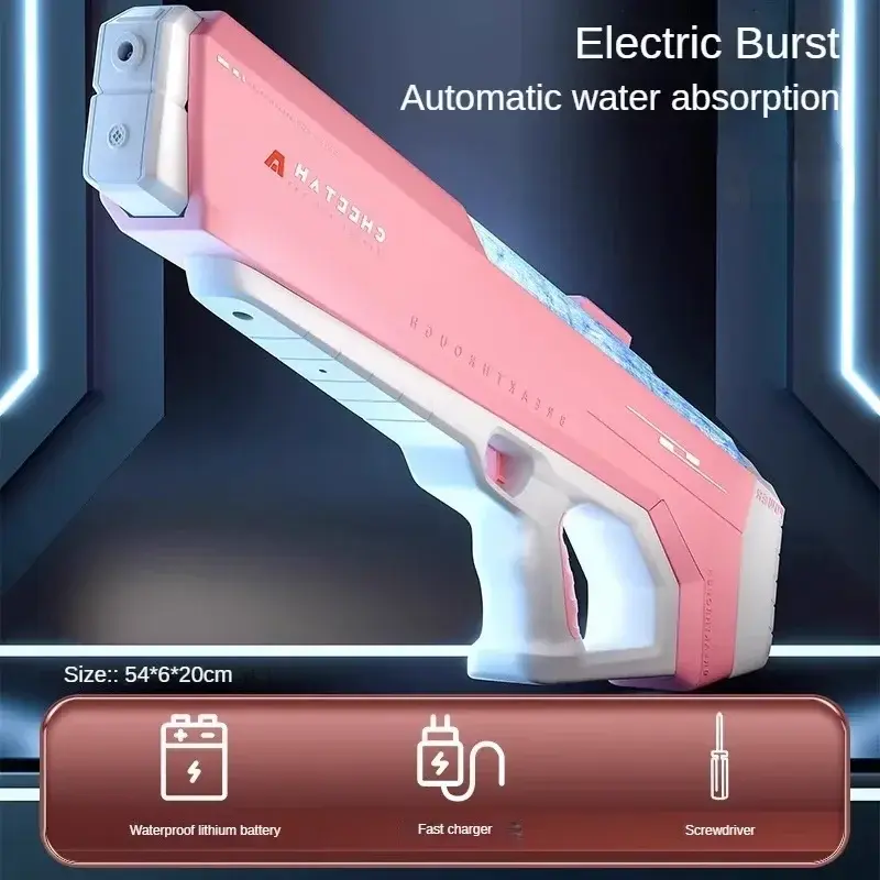 Thumbnail: Automatically Water High Pressure Electric Water Gun Toys for Kids