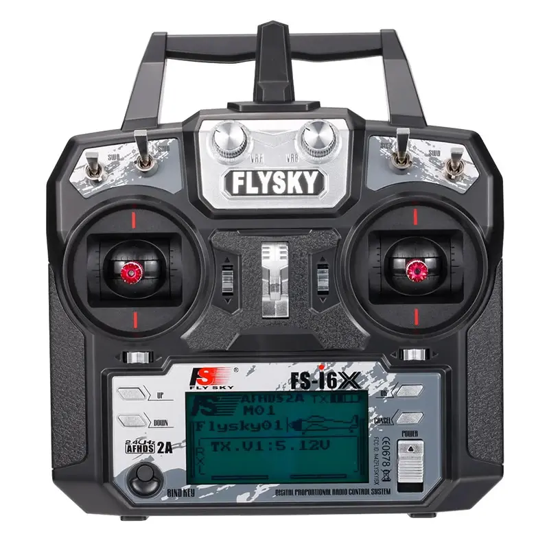 Flyski Rc Remote Original FLYSKY FS-I6 6 Channel 2.4GHz Remote Controller Rc Transmitt ...