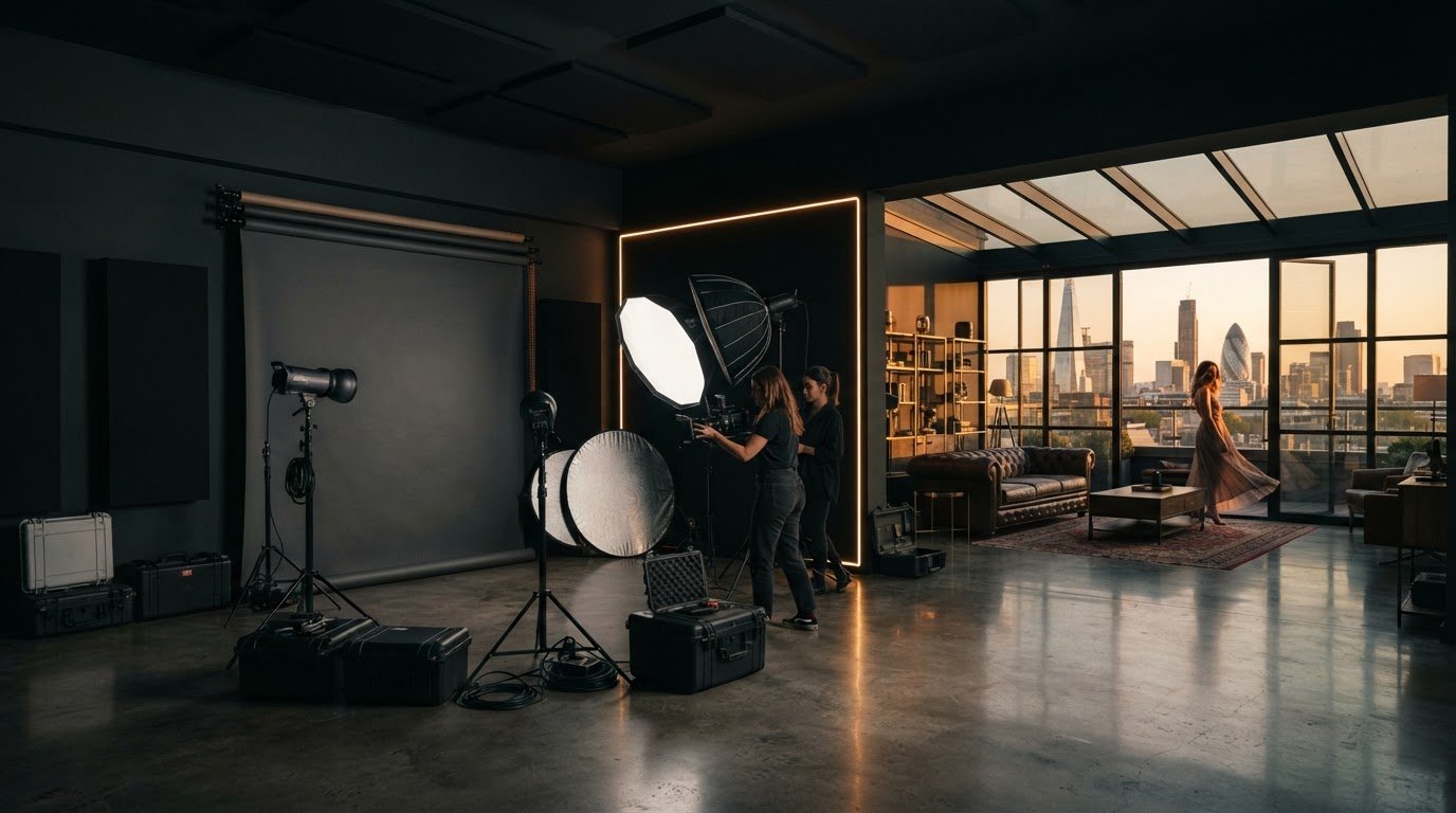 Studio Hire in London with Free Strobe Lighting: What to Look For
