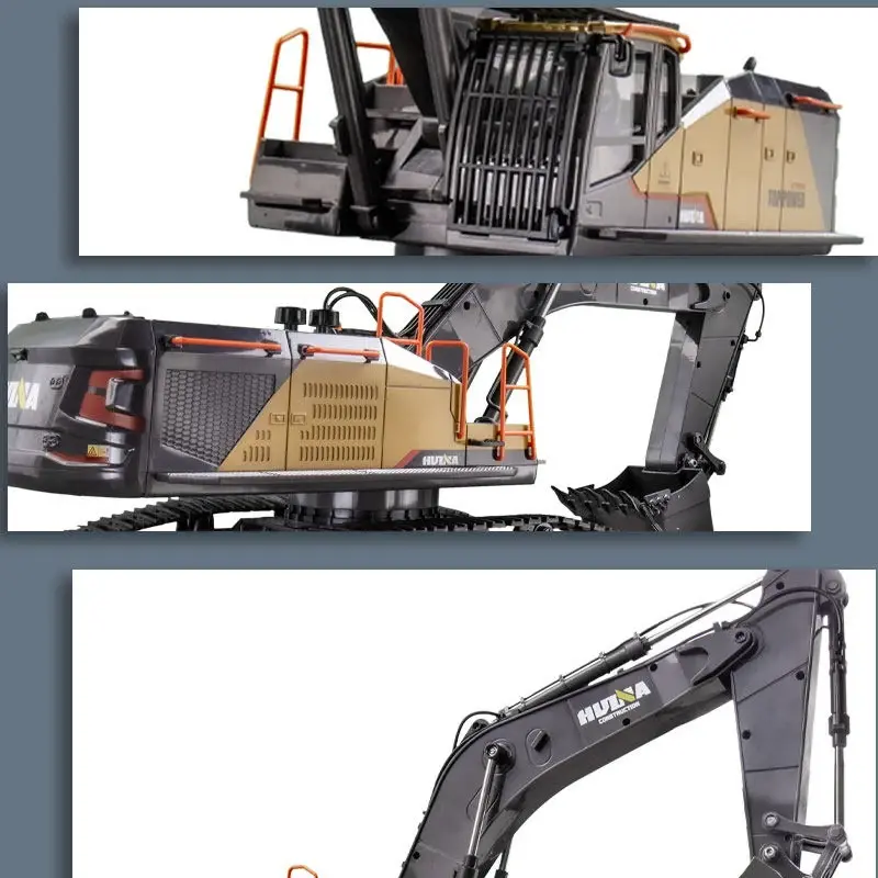 Thumbnail: Huina1592 Super Large Alloy Excavator 28 Channel Remote Control Electric