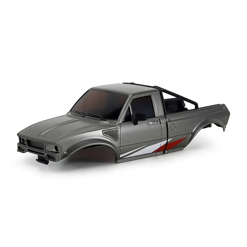 Thumbnail: INJORA IR60 Pickup Hard Body Shell With Bed Rack for 1/18