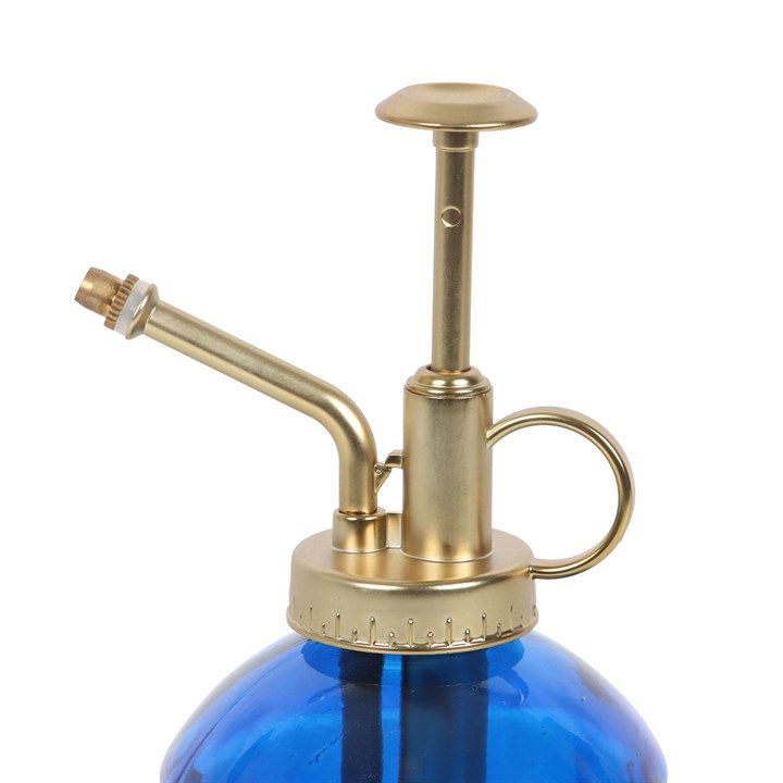 Thumbnail: Small Blue Glass Plant Mister