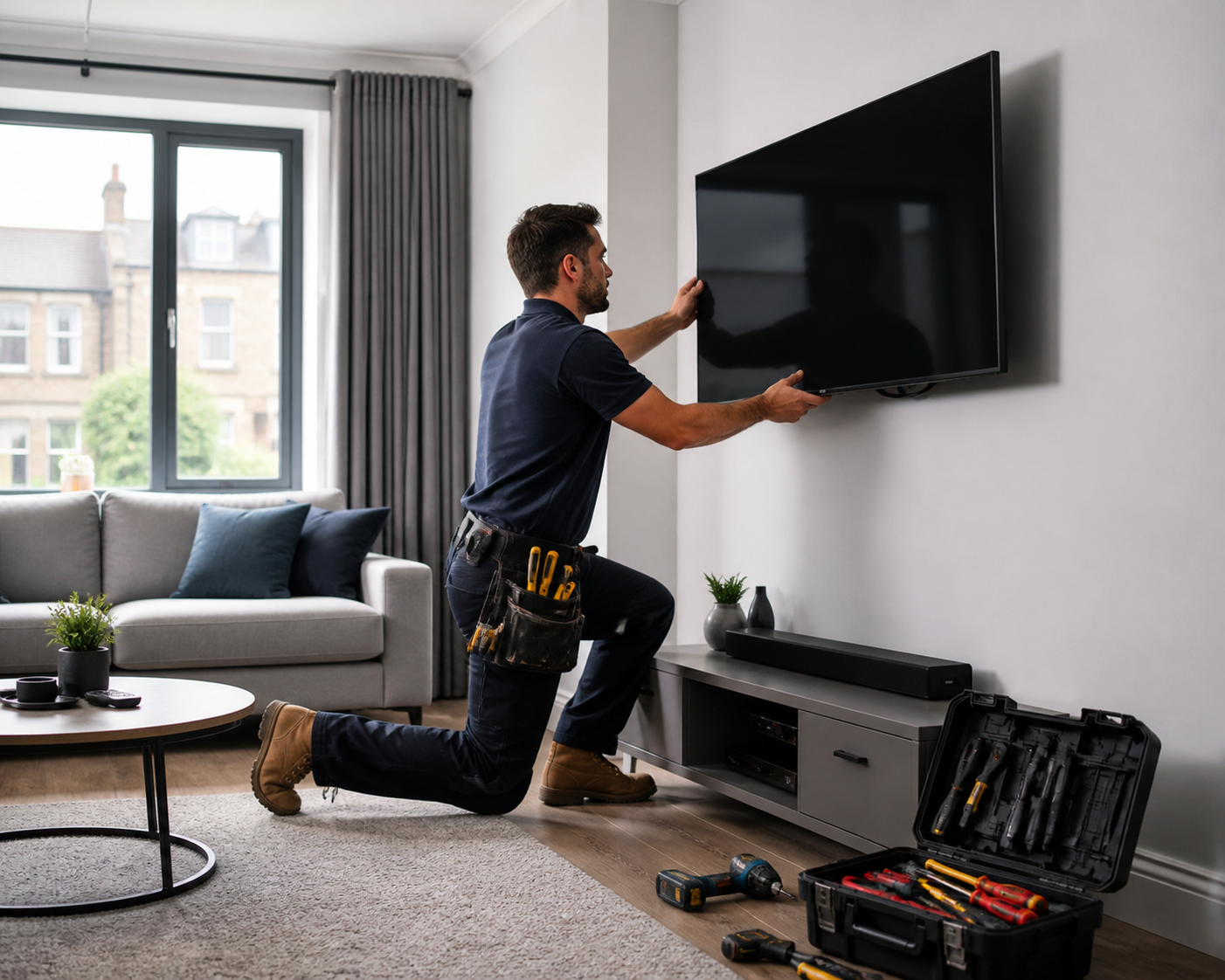 TV Wall Mounting in Bradford: Why Professional Installation Matters for Safety, Positioning and Cable Tidiness