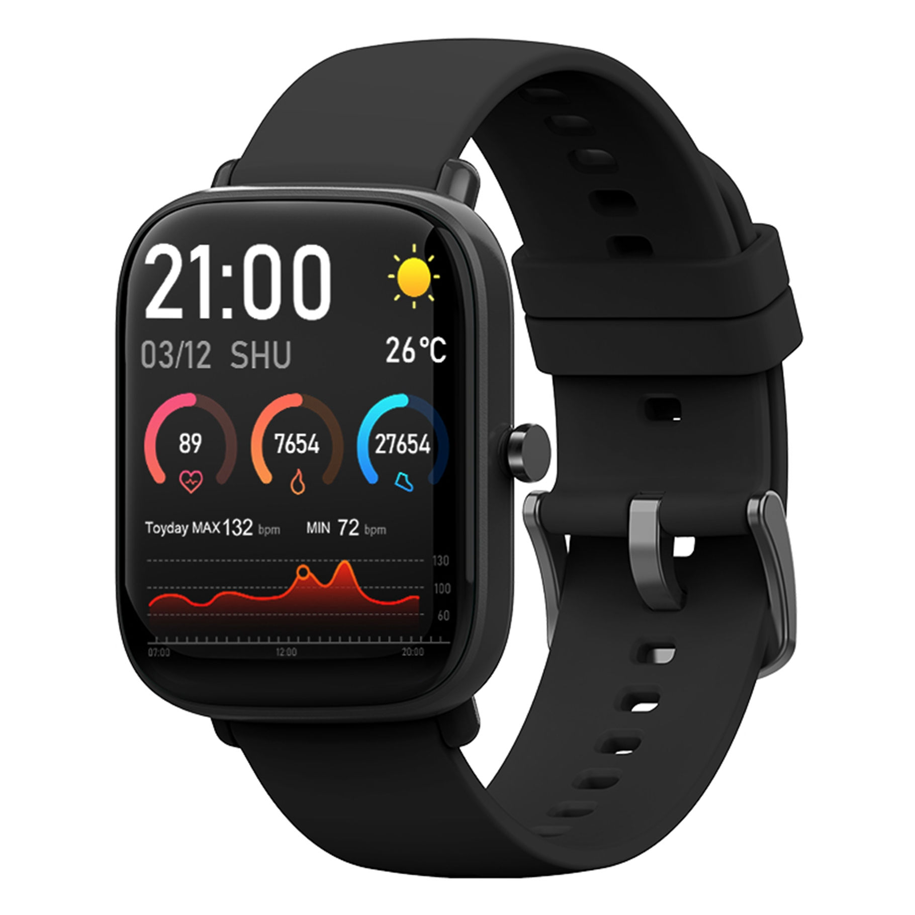 Smart Watch Ip67 Waterproof Heart Rate Measurement Fitness