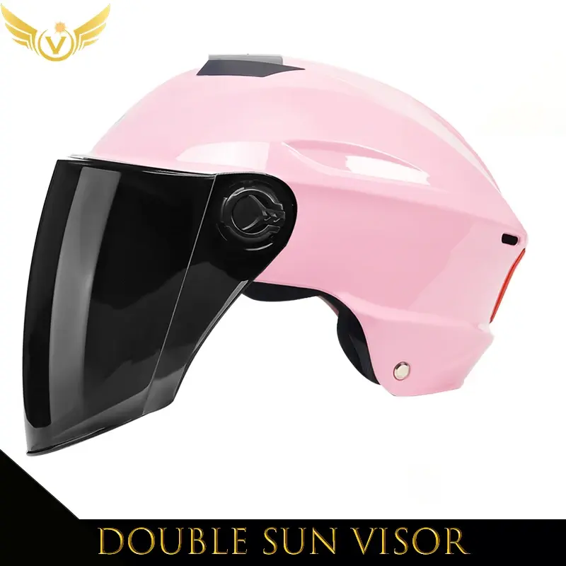 Thumbnail: Electric Scooter Helmet Summer v Chopper Motorcycle Helmets Safety