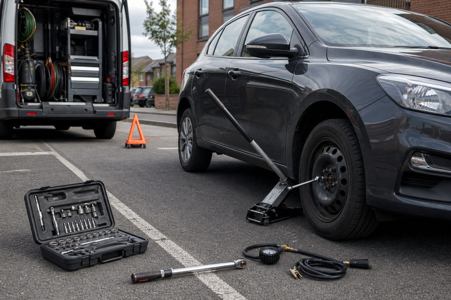 Puncture repair made easy wherever you are in Kent