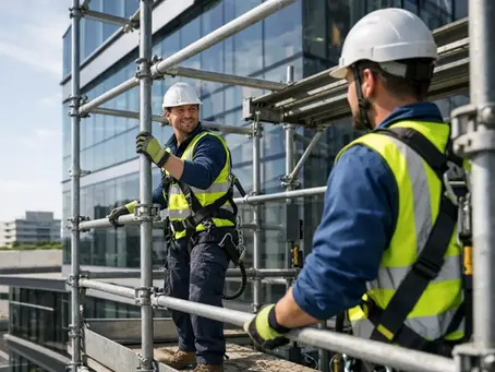 Scaffolding for Commercial Building Maintenance