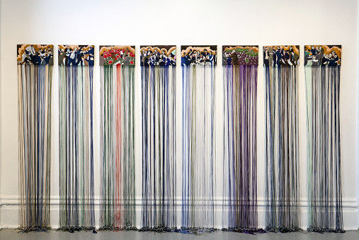 EMBROIDERY FRIEZE - THE POLITICIANS