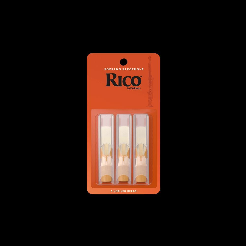 Rico Soprano Saxophone Reeds 3 Pack