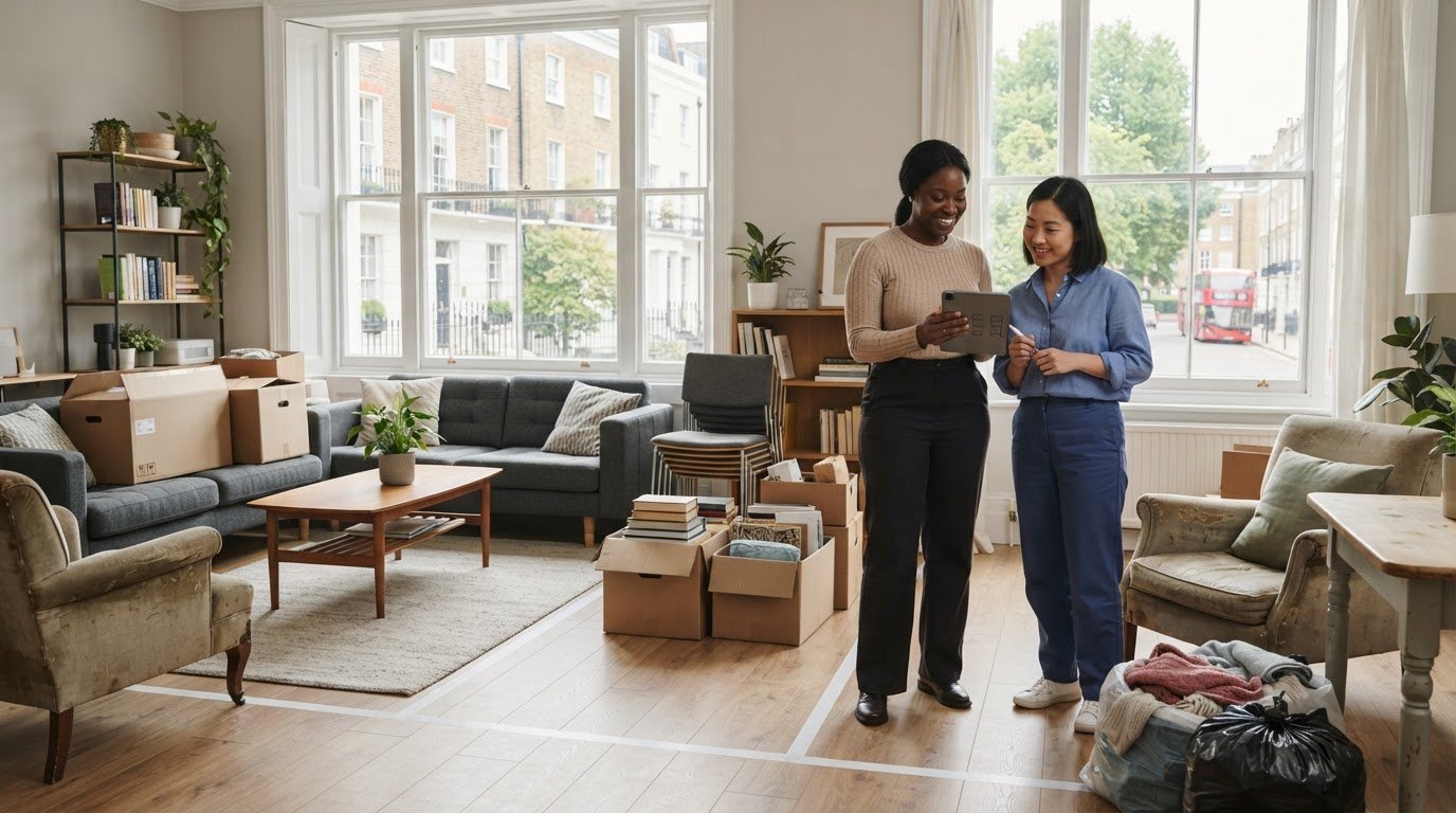 Furniture Clearance Before Moving in London: Donation, Reuse and Moving Options