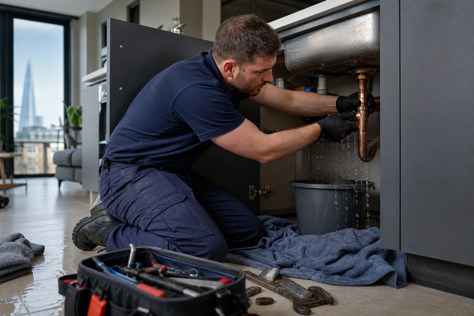 Burst Pipe Emergency in London: What to Do First and When to Call a 24 Hour Plumber