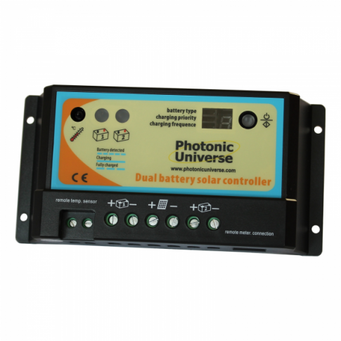 Thumbnail: 80W 12V Reinforced semi-flexible dual battery solar charging kit