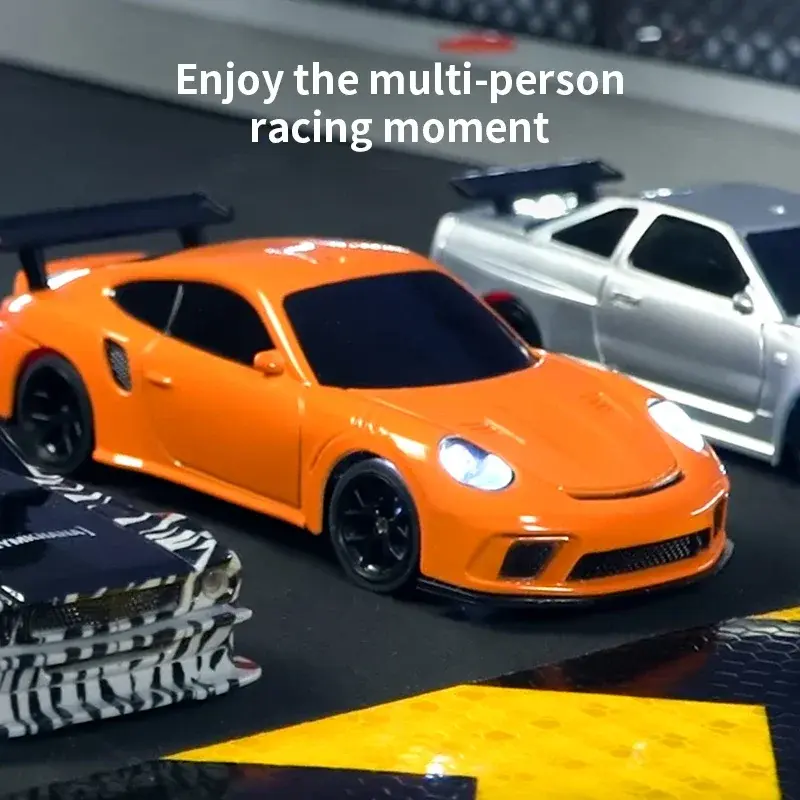 Thumbnail: 2.4G RC Drift Car 1/43 4WD Mini Racing Remote Control Car Model High Speed ​