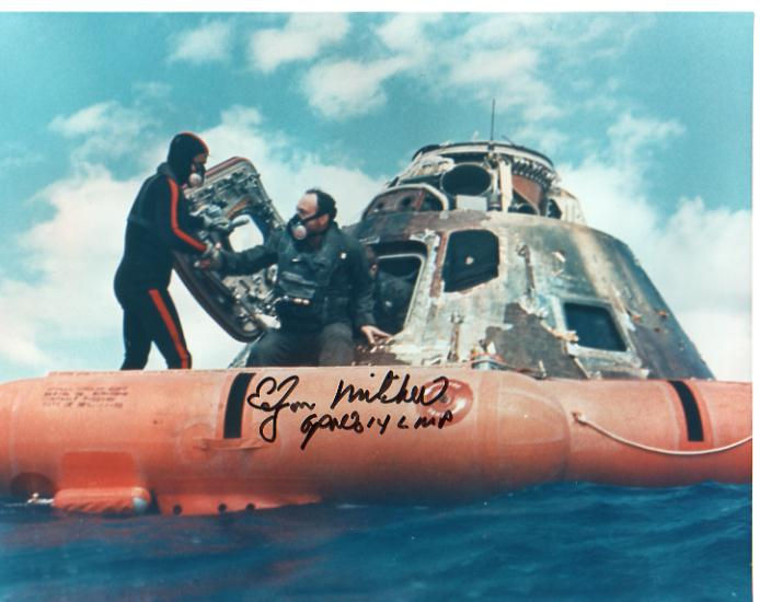 APOLLO 14 Edgar MItchell, Lunar Module Pilot