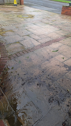 dirty driveway