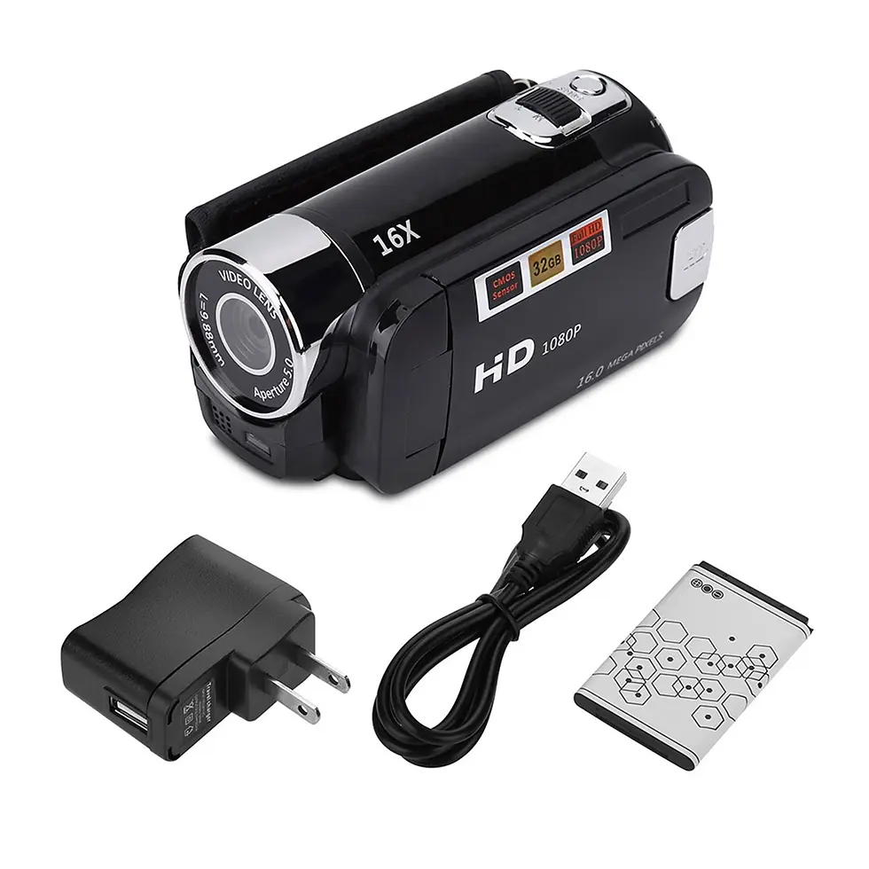 Thumbnail: Full HD Rotation 16X High Definition Digital Camcorder