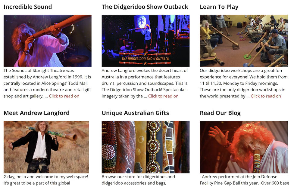 starlight theatre included in a Travel blog created by KeefH Web Designs