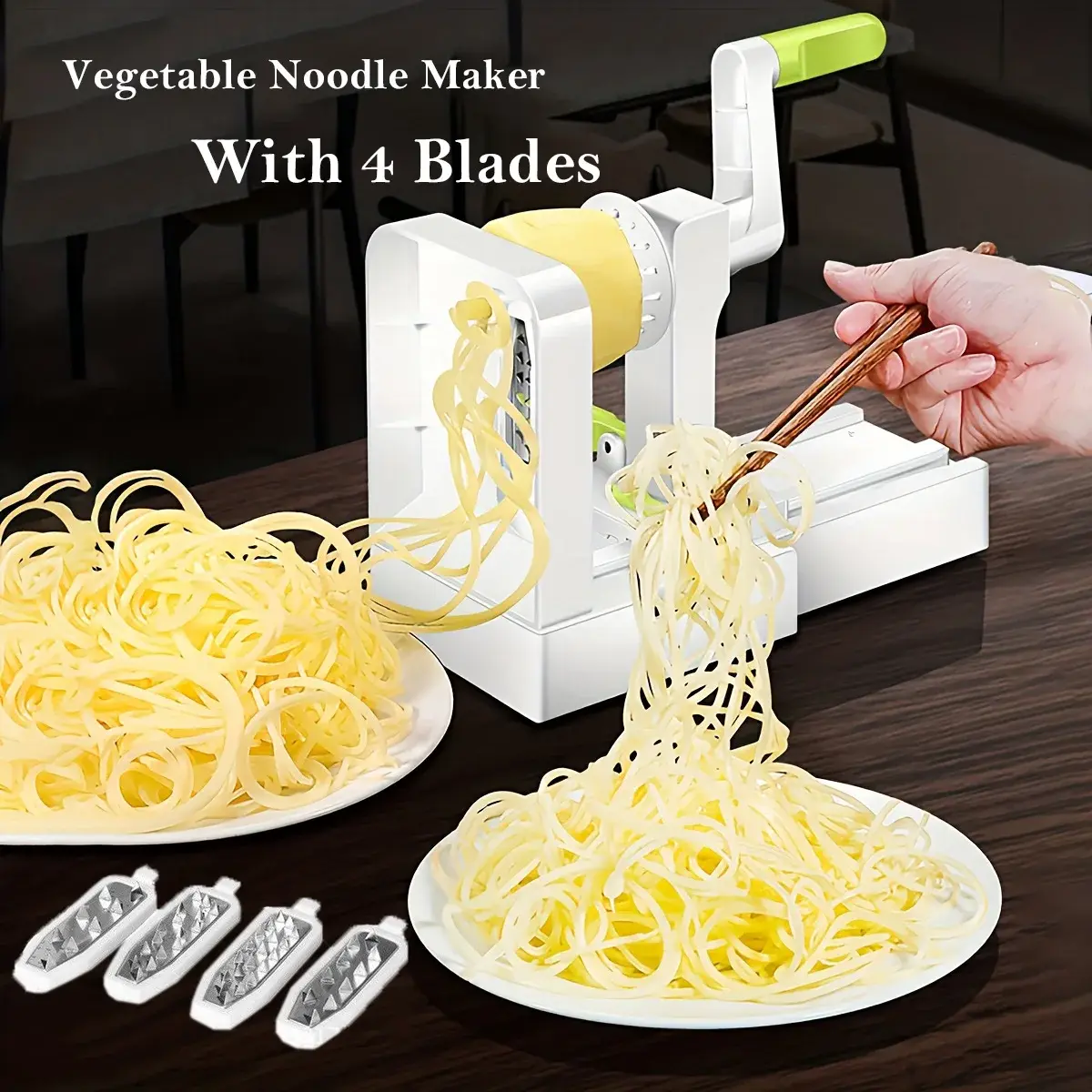 Vegetable Grater Spiral Slicer Whirlwind Vegetable Noodle Maker Thousand