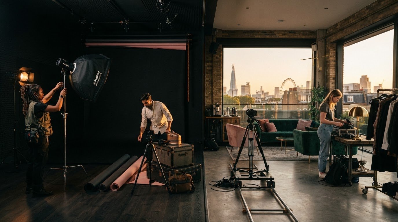 Affordable Studio Hire Without a Full-Day Minimum in London