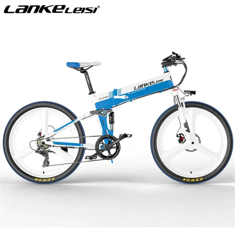 Thumbnail: LANKELEISI XT750 500w Electric Bicycle Aluminum Alloy Frame 48V 12.8ah
