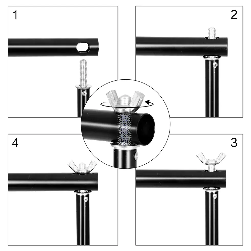 Thumbnail: SH Photography Background Backdrop Stand Support Picture Canvas Frame System