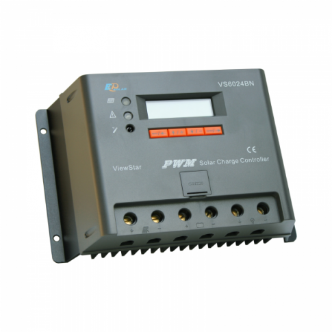 Thumbnail: 60A solar panel charge controller / regulator with LCD display and advanced prog