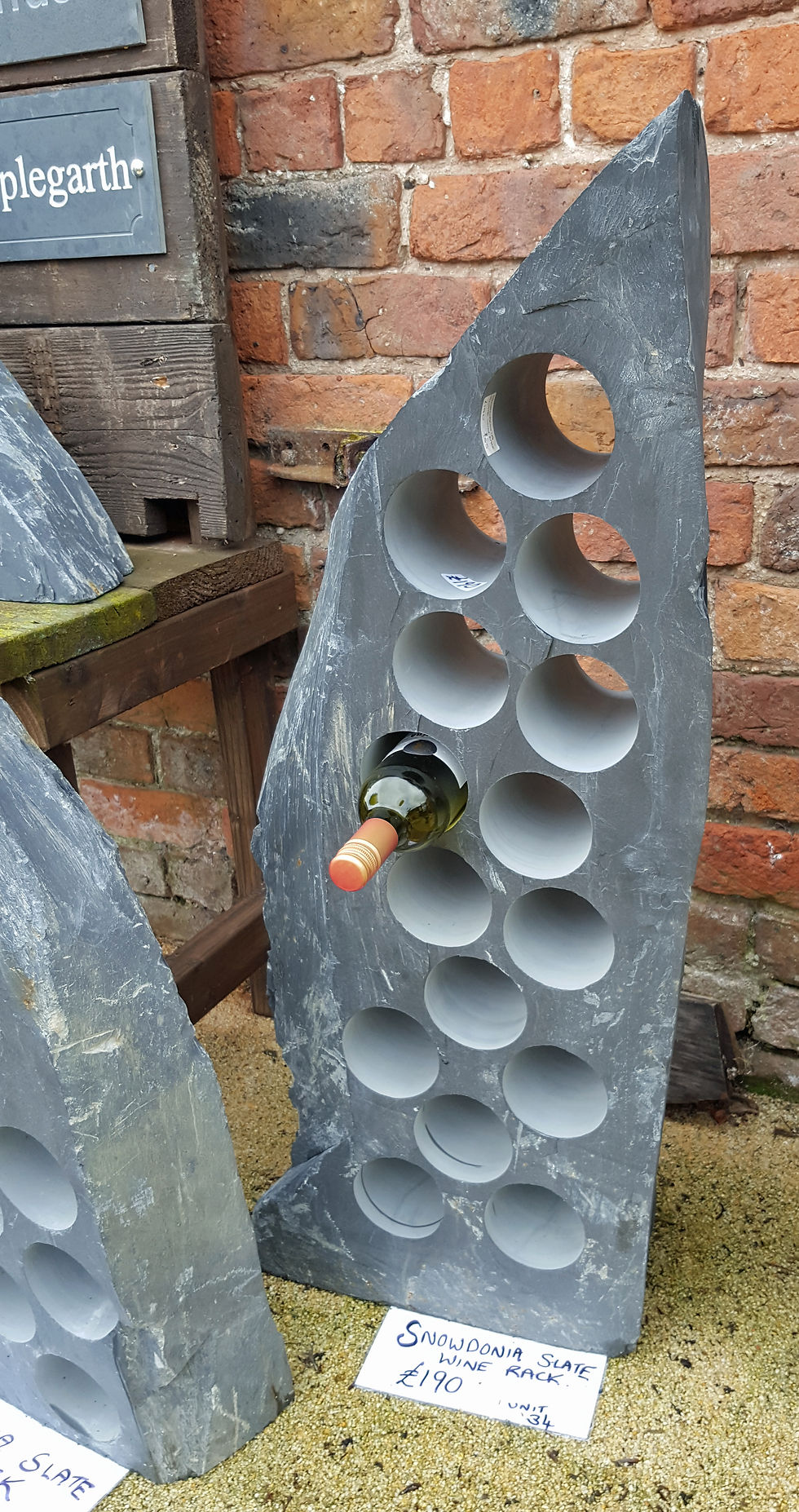 snowdonia slate wine racks 15 bottles £190.00p each
