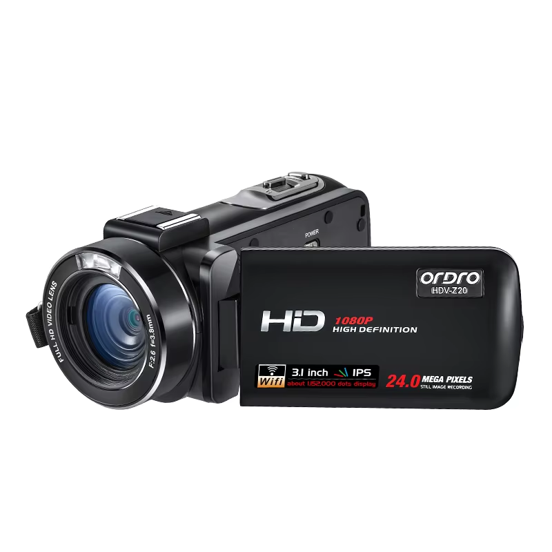 Video Camera Digital Camcorder Full HD Z20 1080P IR Night Vision Youtube Vlog C