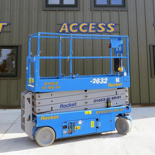 GS2632 Electric Scissor Lift Rocket Rentals Ltd Gloucestershire